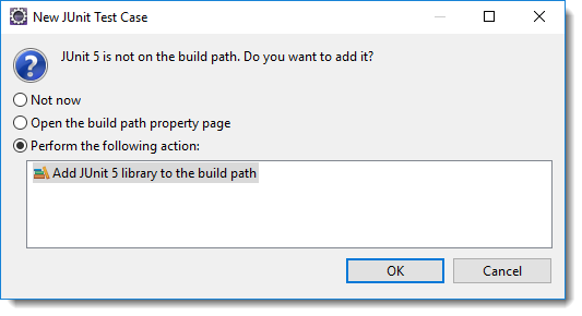 Add JUnit library