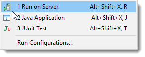 Running JUnit test cases