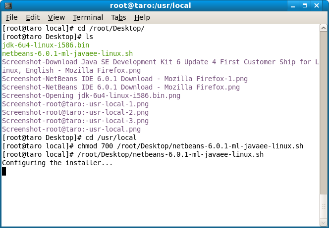 Unpack netbeans