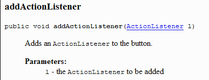 JButton.addActionListner