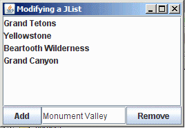 Populated List