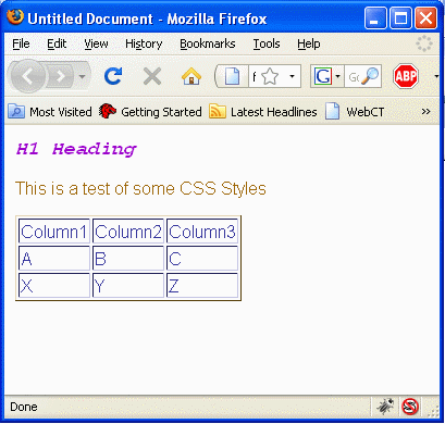 Custom CSS