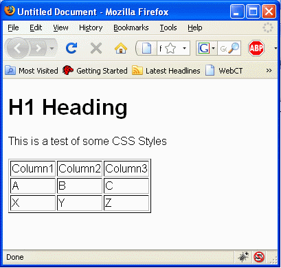 Plain CSS Doc