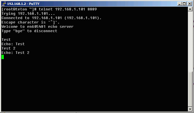Echo Client 1