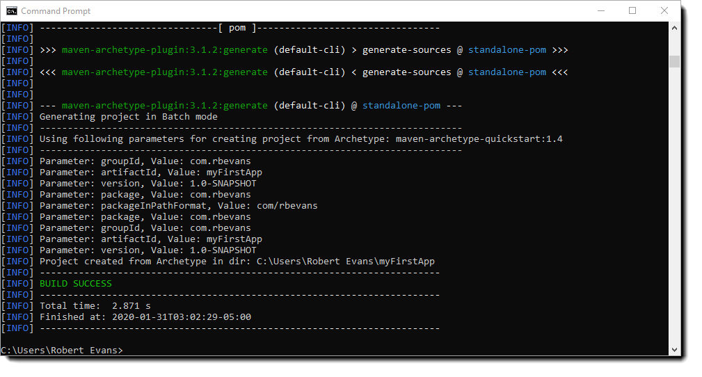 Building a project